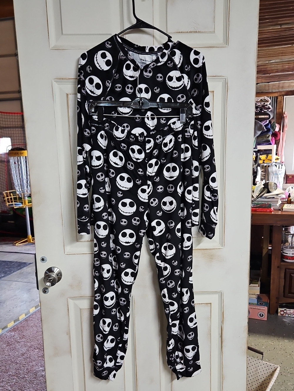 Disney Black & White Tim Burton 2 Piece Nightmare Before Christmas